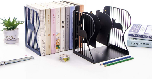 "Retractable Book Stand for Office or Study Desk"