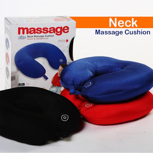 Travel Neck Pillow & Massager | U-Shaped | Ultimate Comfort & Support