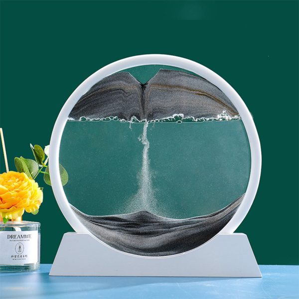 6-Inch Moving Sand Art Sandscape with Metal Stand