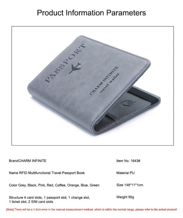 Couple Passport Wallet – The Perfect Travel Companion for Couples