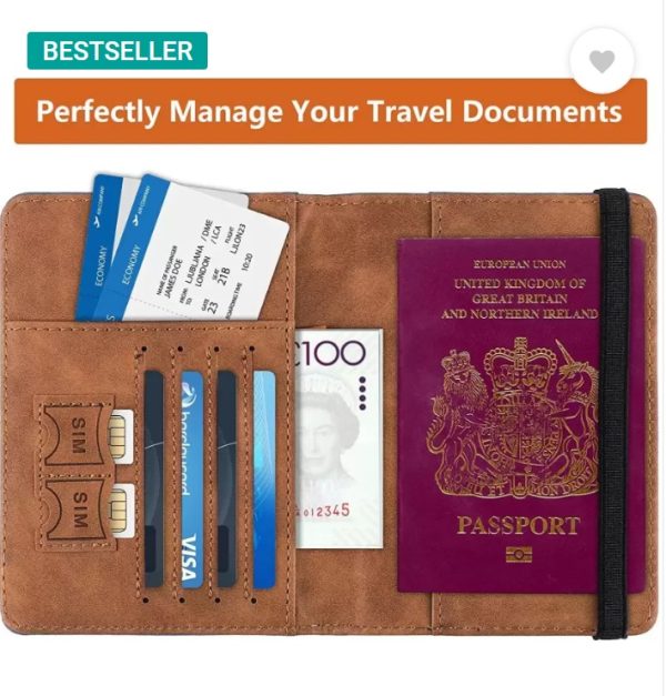 Couple Passport Wallet – The Perfect Travel Companion for Couples