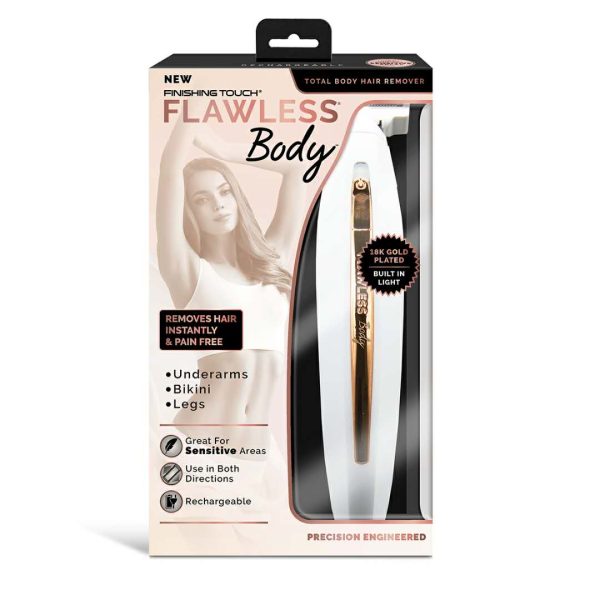 Flawless Total Body Hair Remover – Painless & Effortless Hair Removal