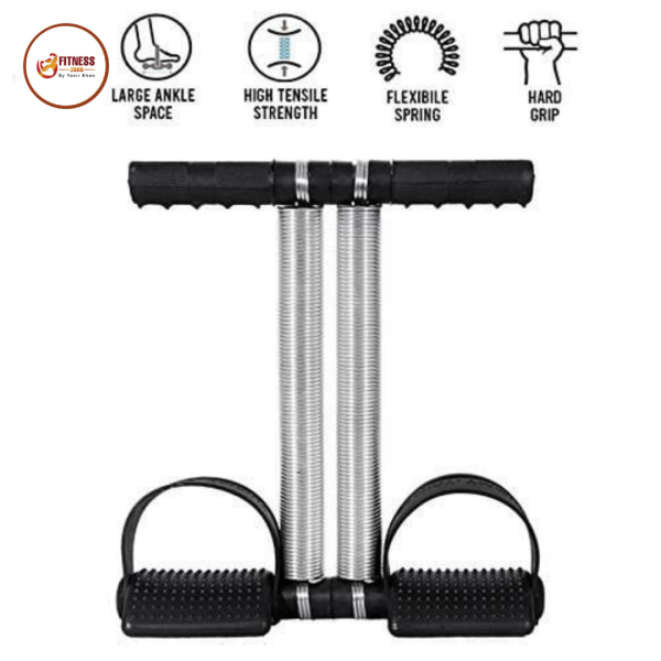 Foot Pedal Resistance Band – Elastic Sit-up Pull Rope & Tummy Trimmer