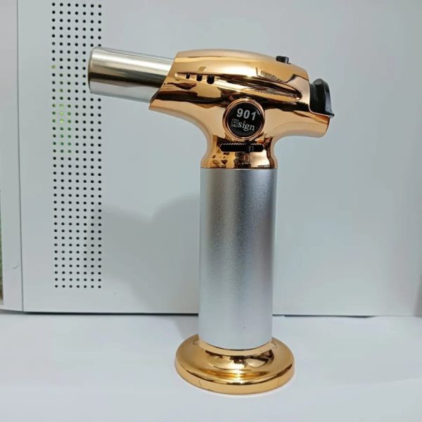 High Quality Refillable Torch Lighter for Kitchen, Cigar, BBQ – Jet Flame Windproof Design