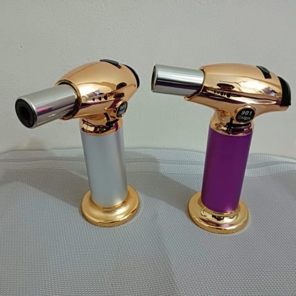 High Quality Refillable Torch Lighter for Kitchen, Cigar, BBQ – Jet Flame Windproof Design