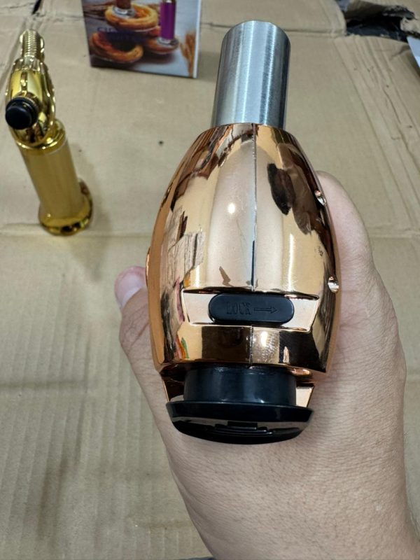High Quality Refillable Torch Lighter for Kitchen, Cigar, BBQ – Jet Flame Windproof Design