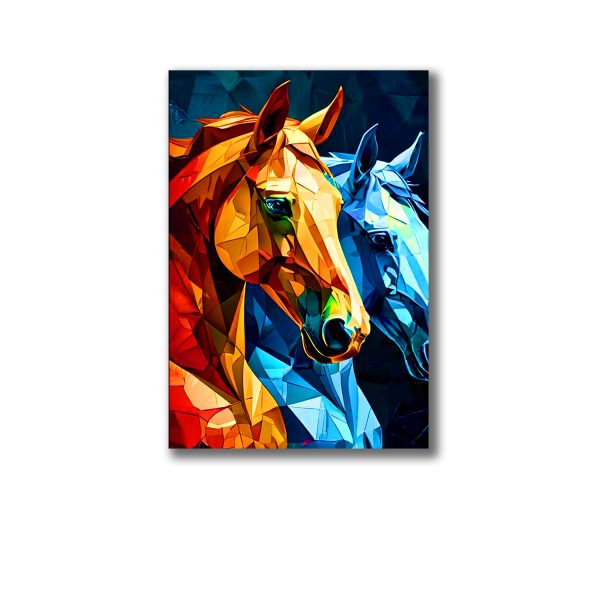 Horse Aesthetic Wooden Frame