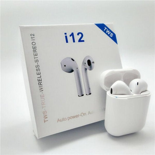 i12 TWS Wireless Earbuds | Touch Control Bluetooth 5.0 Earphones
