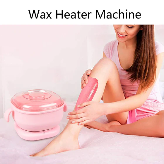 Portable Silicone Wax Warmer | Electric Wax Heater Machine for Hair Removal | Hot Pot Wax Melter for Home Use