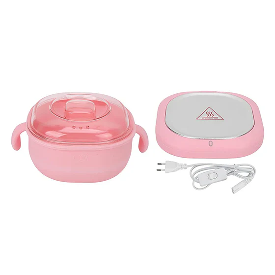 Portable Silicone Wax Warmer | Electric Wax Heater Machine for Hair Removal | Hot Pot Wax Melter for Home Use