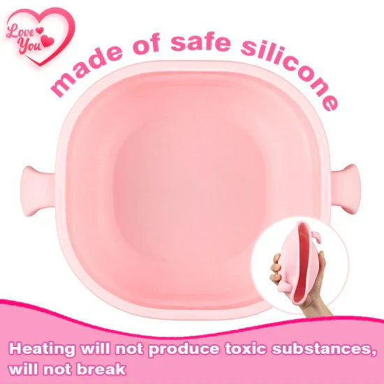 Portable Silicone Wax Warmer | Electric Wax Heater Machine for Hair Removal | Hot Pot Wax Melter for Home Use