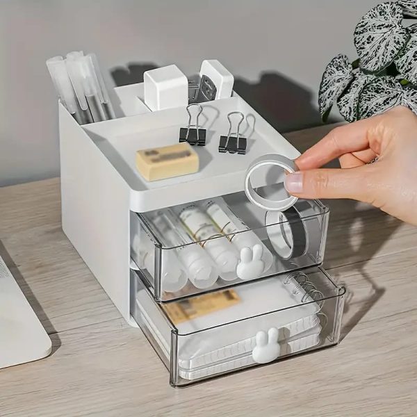 Rabbit Handle Multi-Functional Jewellery & Desk Organizer