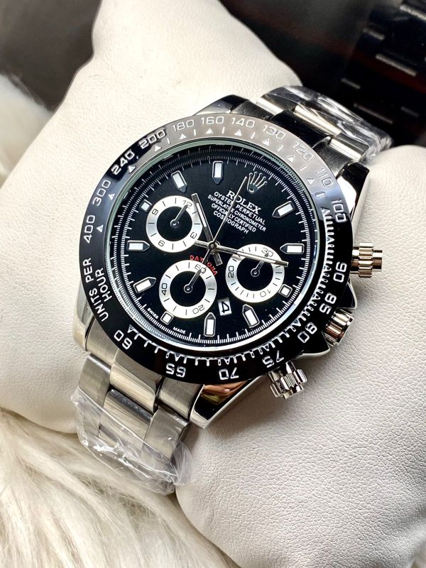 Rolex Daytona Rotating Bezel Quartz Chronograph Watch