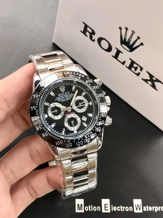 Rolex Daytona Rotating Bezel Quartz Chronograph Watch