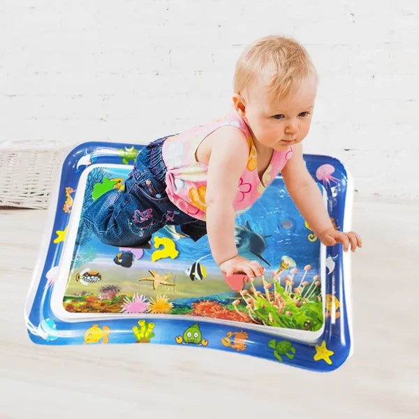 Inflatable Tummy Time Water Mat for Babies – Leakproof & Colorful Design