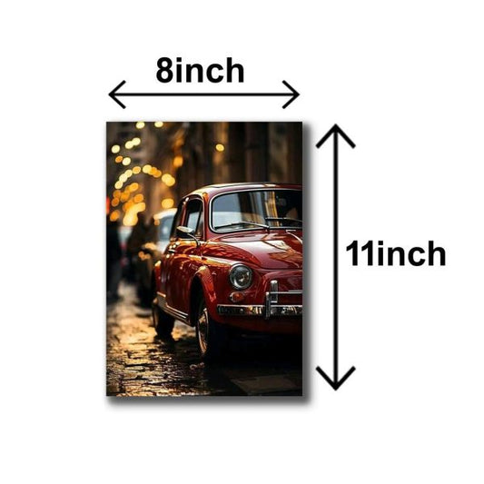 Set of 6 Wooden Canvas Frames – Stylish Wall Decoration