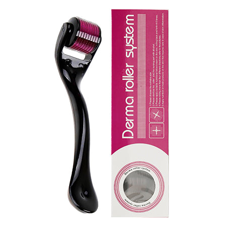 Derma Roller 540 — engineered with 540 premium titanium micro-needles (0.5mm) to support effective hair regrowth and follicle stimulation.