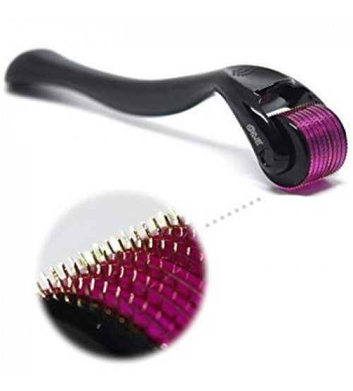 Derma Roller 540 — engineered with 540 premium titanium micro-needles (0.5mm) to support effective hair regrowth and follicle stimulation.