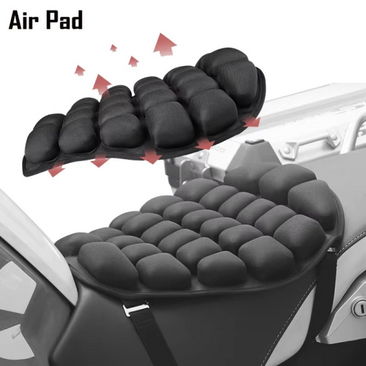 Universal Waterproof Bike and Motorcycle Seat Cushion – Comfortable Anti-Slip Relaxer Cover for All Bikes, Scooters, and Motorcycles