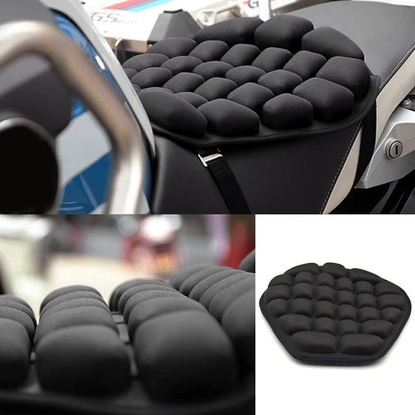 Universal Waterproof Bike and Motorcycle Seat Cushion – Comfortable Anti-Slip Relaxer Cover for All Bikes, Scooters, and Motorcycles