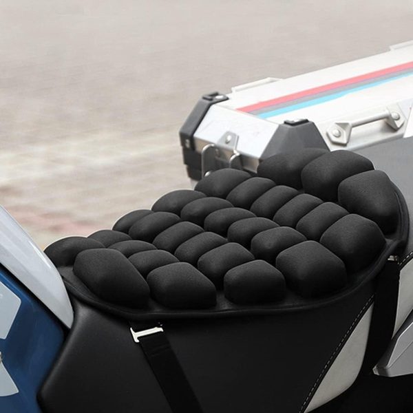 Universal Waterproof Bike and Motorcycle Seat Cushion – Comfortable Anti-Slip Relaxer Cover for All Bikes, Scooters, and Motorcycles