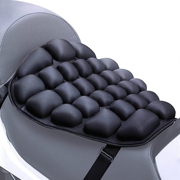 Universal Waterproof Bike and Motorcycle Seat Cushion – Comfortable Anti-Slip Relaxer Cover for All Bikes, Scooters, and Motorcycles