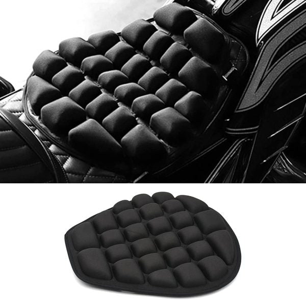 Universal Waterproof Bike and Motorcycle Seat Cushion – Comfortable Anti-Slip Relaxer Cover for All Bikes, Scooters, and Motorcycles