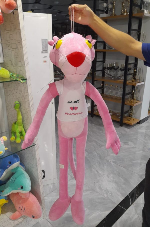 Lightweight Pink Panther Stuff Toy – Safe for Toddlers & Kids