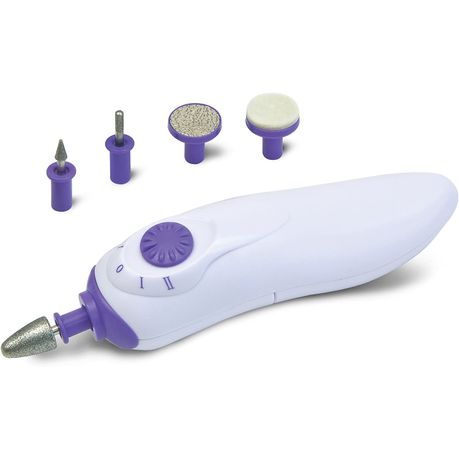 2 in 1 LED Nail Dryer & Electric Nail Kit | Manicure & Pedicure Tool with 5 Attachments