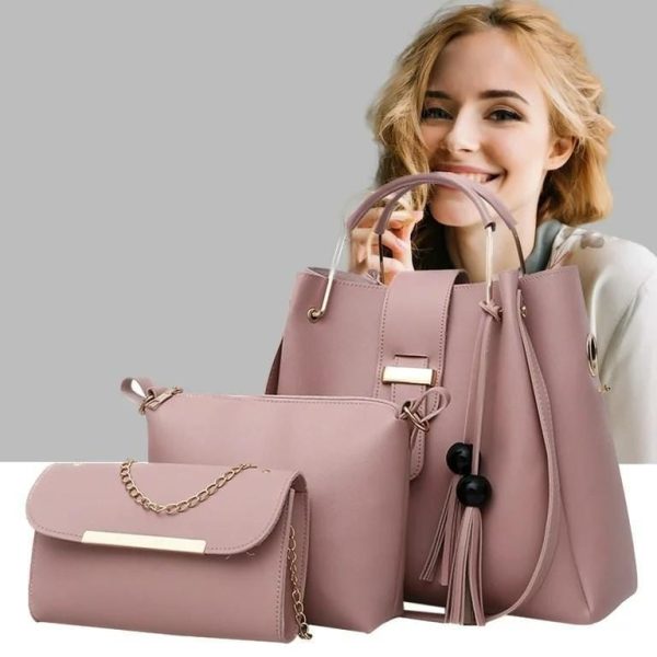 3-Piece Luxury Handbag Set – Elegant, Stylish & Functional