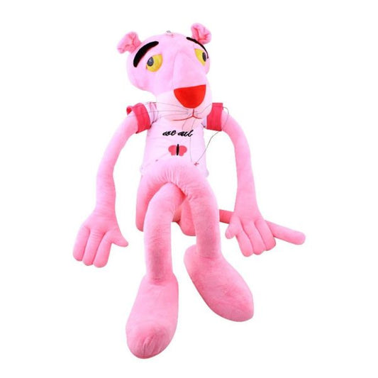 "60cm Pink Panther plush toy for kids – soft and safe stuffed animal with cute design"
