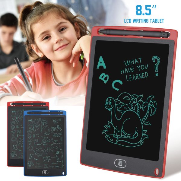 8.5-Inch LCD Writing Tablet – a fun, colorful, and eco-friendly way to draw, write, and learn for kids