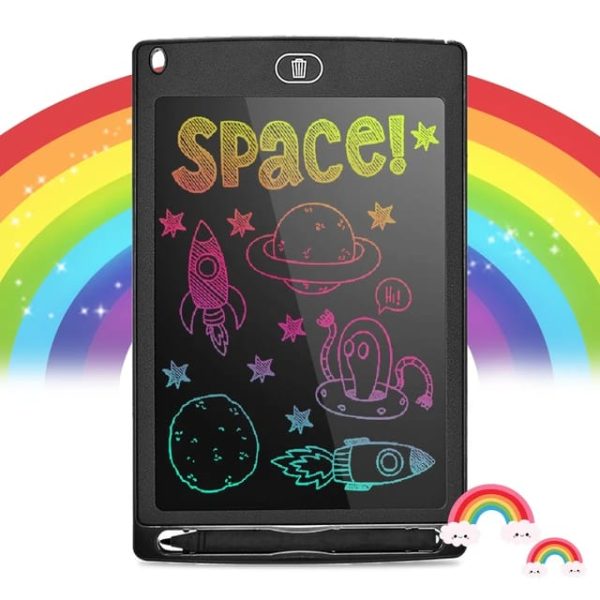 8.5-Inch LCD Writing Tablet – a fun, colorful, and eco-friendly way to draw, write, and learn for kids