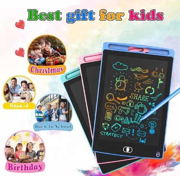  8.5-Inch LCD Writing Tablet – a fun, colorful, and eco-friendly way to draw, write, and learn for kids