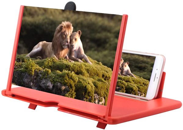 Mobile Screen Magnifier 7 Inch – Large Display Phone Screen Amplifier Random Color