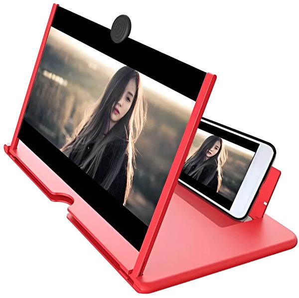Mobile Screen Magnifier 7 Inch – Large Display Phone Screen Amplifier Random Color