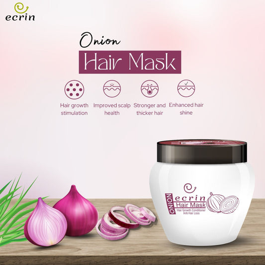 Ecrin Onion Hair Mask – Intensive Hair Treatment (300ml)