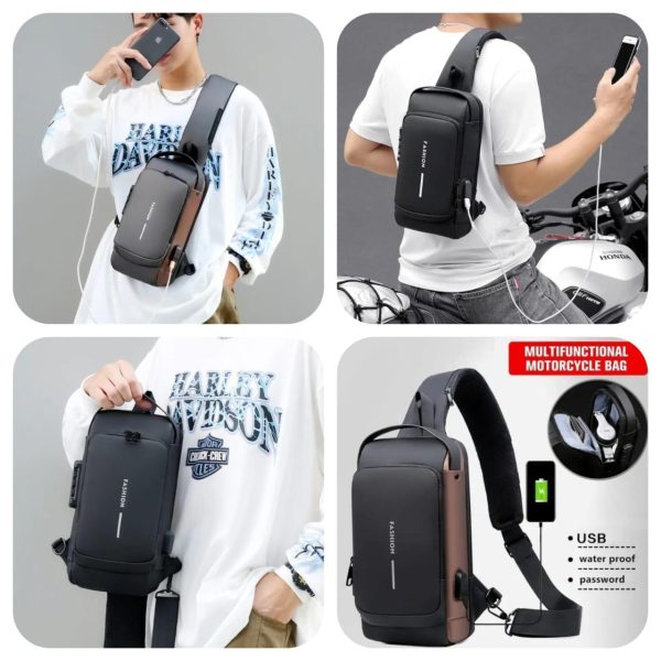 Multifunctional Crossbody Anti-Theft Trevelling Waist Bag