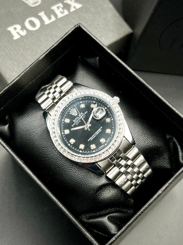 AA1 Rolex Quartz Premium Inspired Stone Watch