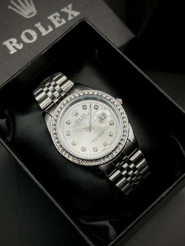 AA1 Rolex Quartz Premium Inspired Stone Watch