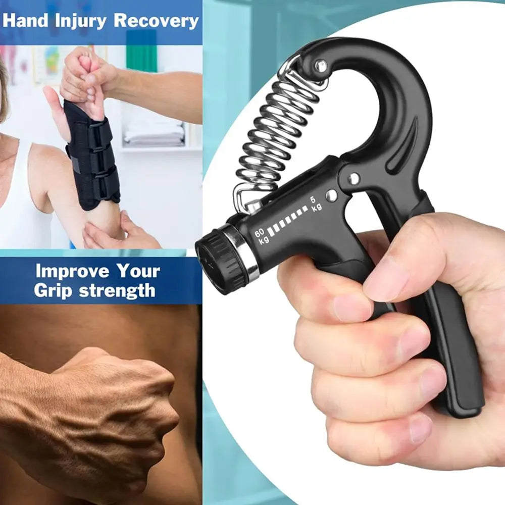 Adjustable Resistance Forearm & Hand Workout Strength Trainer– 5kg to 60kg