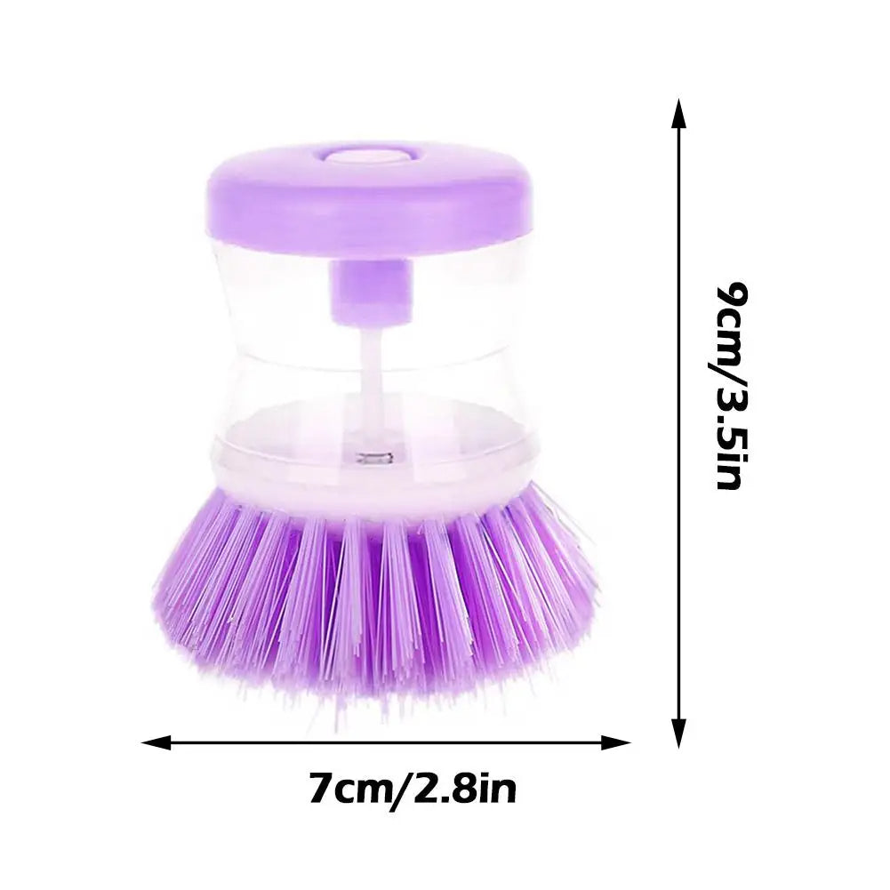 Mini Kitchen Liquid Dish Cleaning Brush