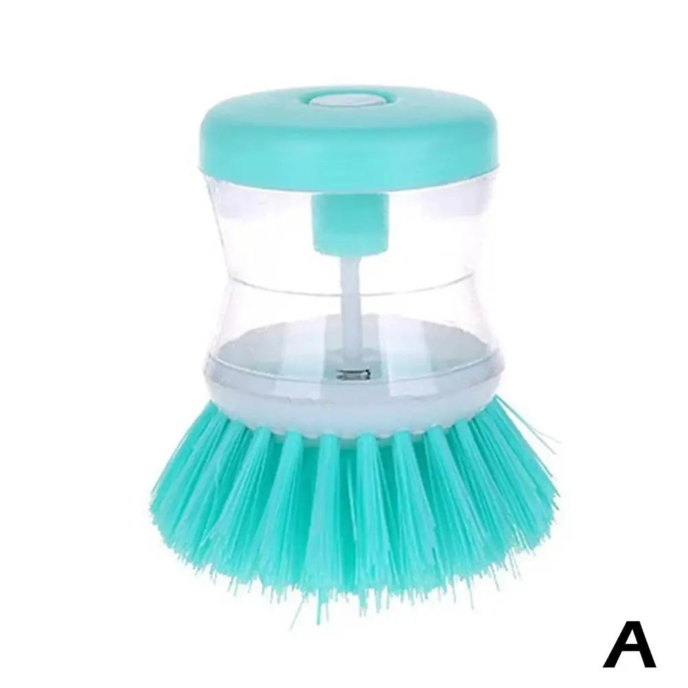 Mini Kitchen Liquid Dish Cleaning Brush