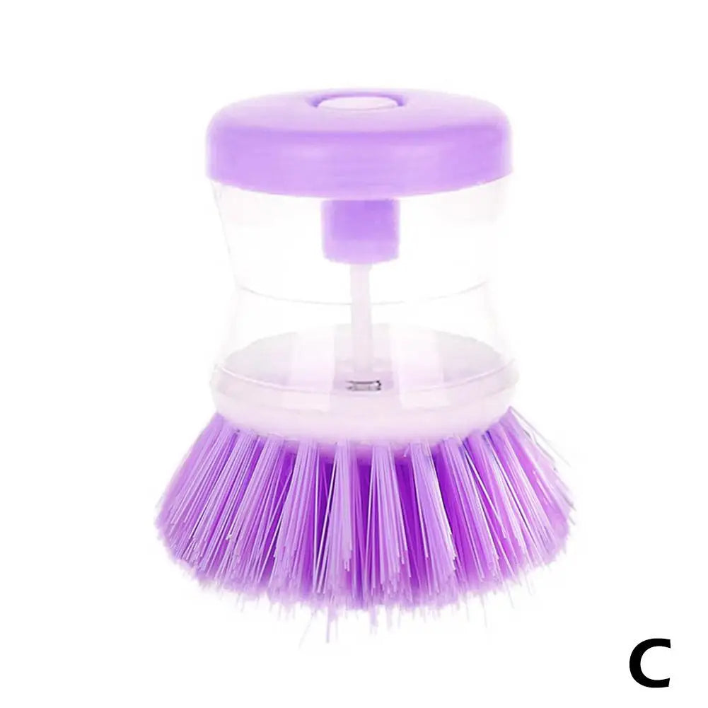 Mini Kitchen Liquid Dish Cleaning Brush