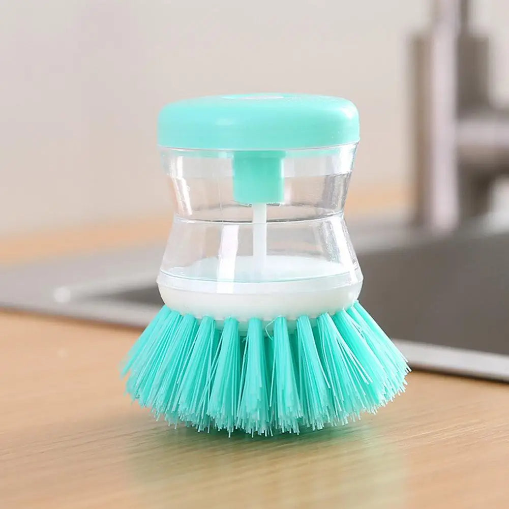 Mini Kitchen Liquid Dish Cleaning Brush