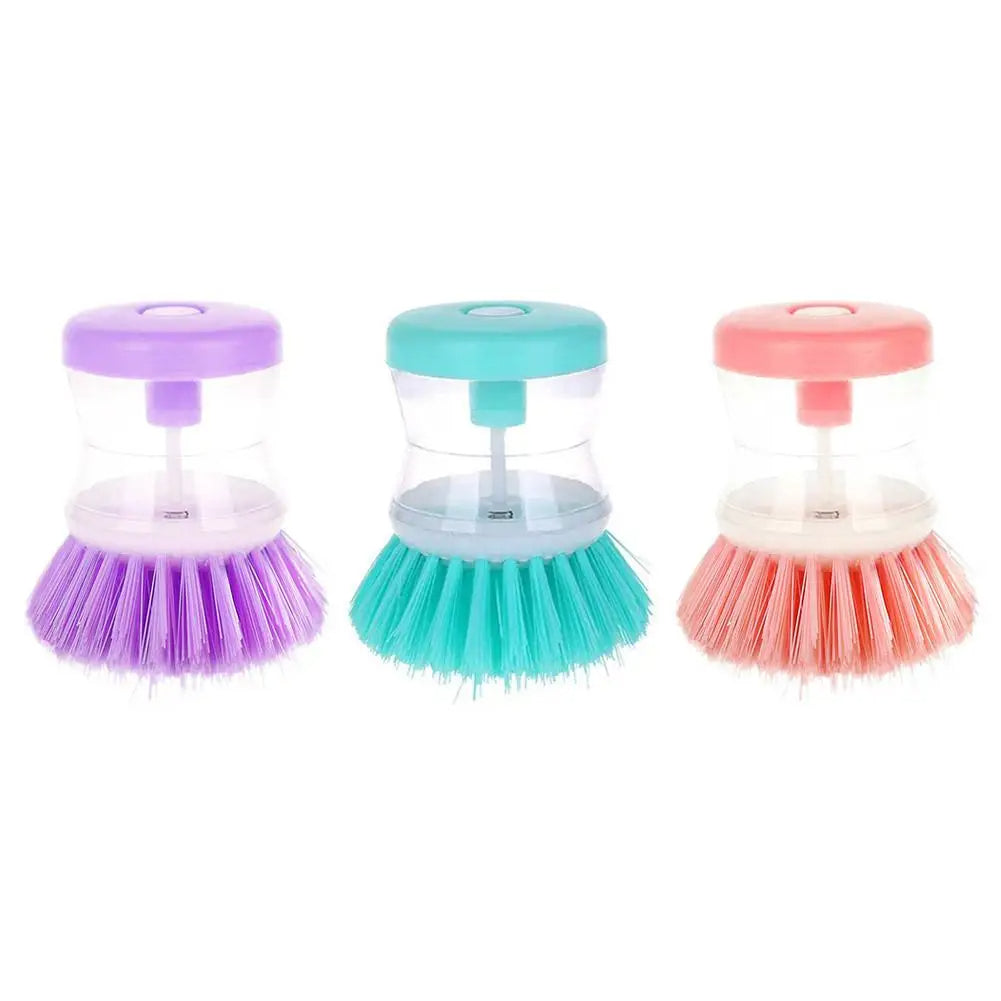 Mini Kitchen Liquid Dish Cleaning Brush