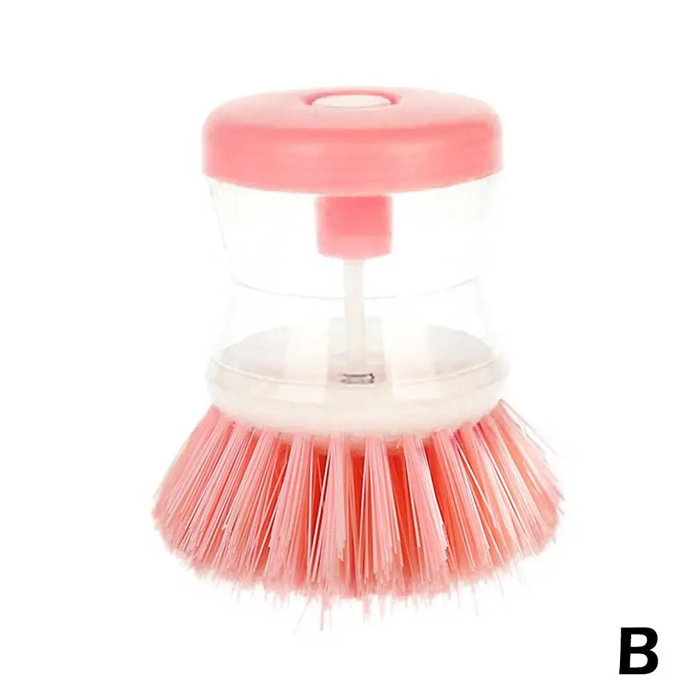 Mini Kitchen Liquid Dish Cleaning Brush