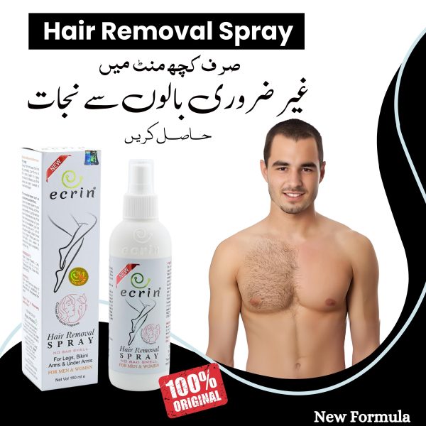 Ecrin Hair Removal Spray – Fast & Easy Hair Removal