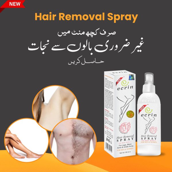 Ecrin Hair Removal Spray – Fast & Easy Hair Removal