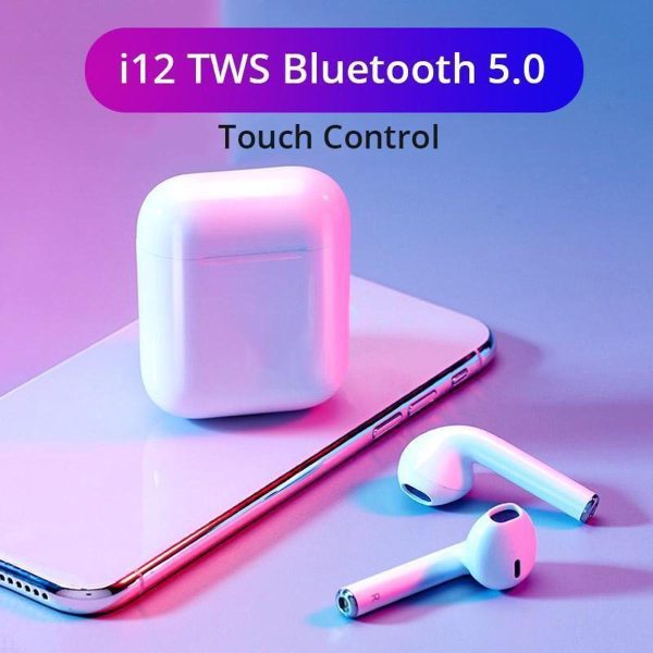 i12 TWS Wireless Earbuds | Touch Control Bluetooth 5.0 Earphones